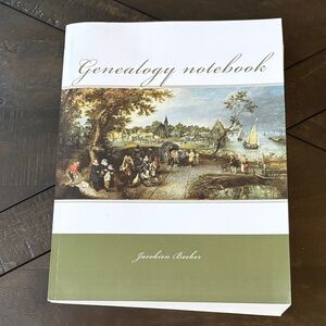 Genealogy Notebook